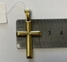 Златен кръст 1.92гр., снимка 5