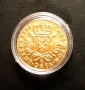 Позлатена монета от 1774г, снимка 2