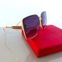 Стилен модел дамски слънчеви очила//6 цвята//подарък-калъф за съхранение и кърпичка , снимка 4