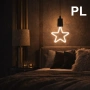 Неонова LED лампа звезда – нощна лампа за детска стая и декорация Код P2255, снимка 4
