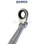 Удължени Подвижни Ключове Звезди с Тресчотка 8-19мм HAWEK Тресчотни с Чупещо Рамо, снимка 5