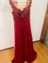 ❤️ официална бордо рокля, снимка 3