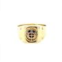 Златен мъжки пръстен 3,04гр. размер:65 14кр. проба:585 модел:23559-1, снимка 1 - Пръстени - 45408537