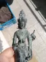 Стара бронзова статуетка-12, снимка 14