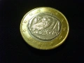 Супер рядка 1 евро монета 2009 (Гърция), снимка 3