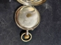 Швейцарски СРЕБЪРЕН джобен часовник 1901г. с позлата - 10 РУБИНА - ПРОМОЦИЯ, снимка 10