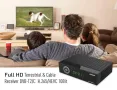 Ефирен приемник Edision Picco T265 pro, DVB-T2/C H265 HEVC FTA Full HD PVR, USB, HDMI, SCART, S/PDIF, снимка 4