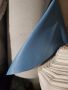 Изкуствена кожа в син цвят за тапицерия на мебели и други, снимка 1 - Платове и дамаски - 45892874