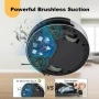 OKP Life K5 Робот прахосмукачка време на работа 120 минути Alexa/APP/Wi-Fi самозареждаща се - нова, снимка 4
