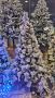Скандинавска елха 3D+2D + шишарки LUX - kvm  метална стойка  Много гъста, снимка 1 - Декорация за дома - 45824538