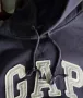 Hoodie / Марков суичър / хууди със зашито лого и качулка "Gap" / голям размер , снимка 7