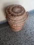 Плетен кош за прането , снимка 2