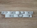 сребрист надпис Peugeot нов стил голям размер, снимка 3