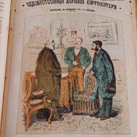 Царска Русия-52 журнала събрани в една книга(Шут-карикатури 1883 год)., снимка 14 - Художествена литература - 45821713