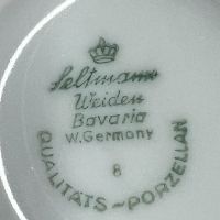 Троен сет костен порцелан Seltmann Weiden , снимка 5 - Сервизи - 45386738