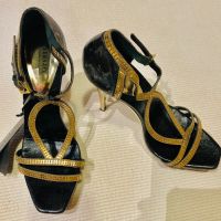 Дамски сандали VERSACE ORIGINAL, снимка 3 - Дамски елегантни обувки - 45916860