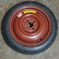 Резервна гума патерица/бандажна 4х100 за Хонда, снимка 1 - Гуми и джанти - 45741100