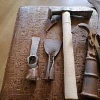 Стари ръчно ковани железа инструменти, снимка 2 - Антикварни и старинни предмети - 45276930