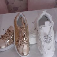 Дамски летни бели маратонки и спортни обувки , снимка 2 - Дамски ежедневни обувки - 45360429