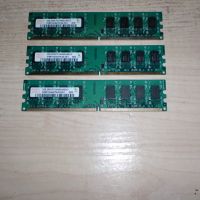 258.Ram DDR2 800 MHz,PC2-6400,2Gb.hynix. Кит 3 броя. НОВ, снимка 1 - RAM памет - 45880655
