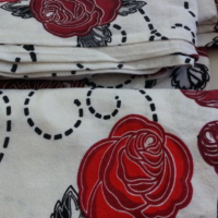 Спален комплект червени рози памук , снимка 5 - Спално бельо - 16073881