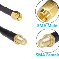 GEMEK коаксиален 25 фута SMA мъжки към SMA женски кабел /, снимка 4 - Друга електроника - 45790525