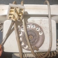 ретро телефон с шайба, снимка 4 - Антикварни и старинни предмети - 45281262