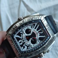 Луксозен мъжки часовник Franck Muller Chronograph Conquistador F1 Singapore GP, снимка 3 - Мъжки - 45195155