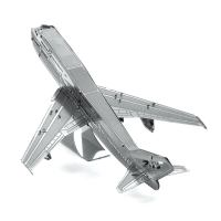 3D лазерно изрязан металeн пъзел Boeing747 - Направи си сам, снимка 3 - Карти за игра - 45021997