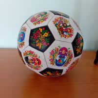 Красива, уникална футболна топка, снимка 6 - Футбол - 45395112