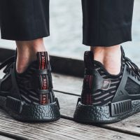 оригинални маратонки adidas NMD XR1 Triple Black номер 47,5-48, снимка 2 - Маратонки - 46143482