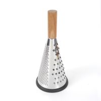 Кръгло ренде с дървена дръжка и неръждаема стомана, снимка 2 - Аксесоари за кухня - 45778590