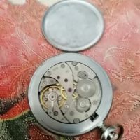 Стар джобен часовник Мълния, снимка 3 - Антикварни и старинни предмети - 45295372