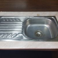 кухненски шкаш с плот и мивка и надстройка , снимка 4 - Мивки - 45496549
