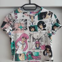  Нова къса тениска на аниме, снимка 1 - Тениски - 45218987