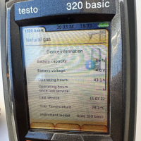 TESTO 320 Basic - Газ анализатор перфектен!, снимка 5 - Други инструменти - 45040322