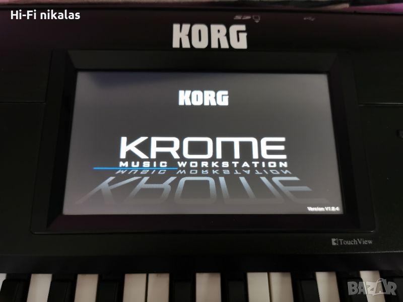 TOP!!! клавир синтезатор пиано KORG Krome 61, снимка 1