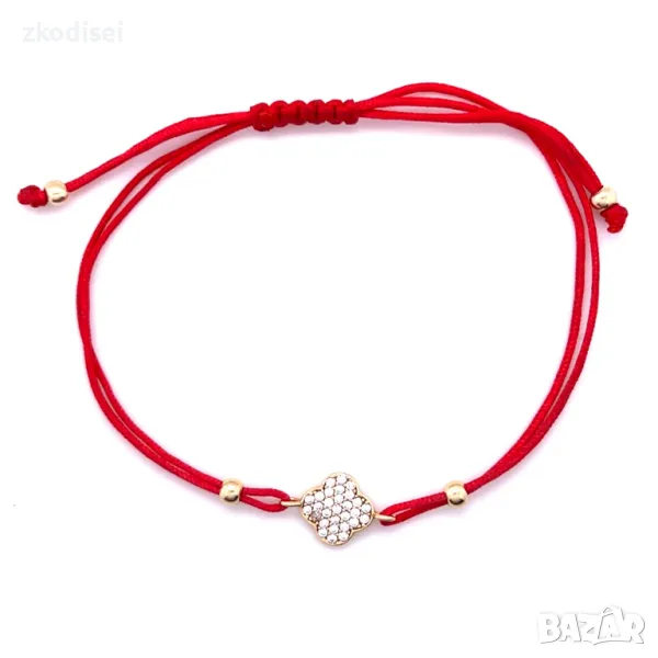 Златна регулируема гривна 0,82гр. 14кр. проба:585 модел:3172-2, снимка 1