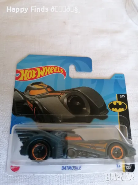 💕🧸Hot Wheels Batmobile Batman, снимка 1