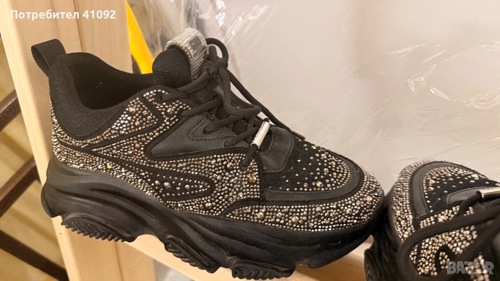 Обувки с камъни Stevе Madden 40номер, снимка 1