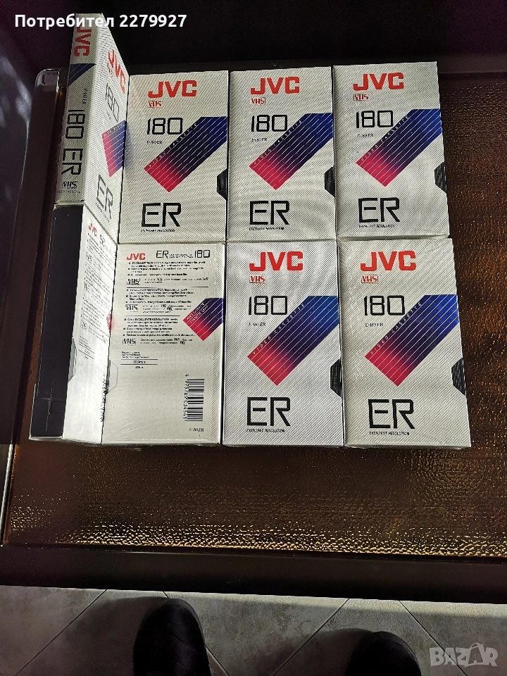 JVC E-180ER Видео касети , снимка 1