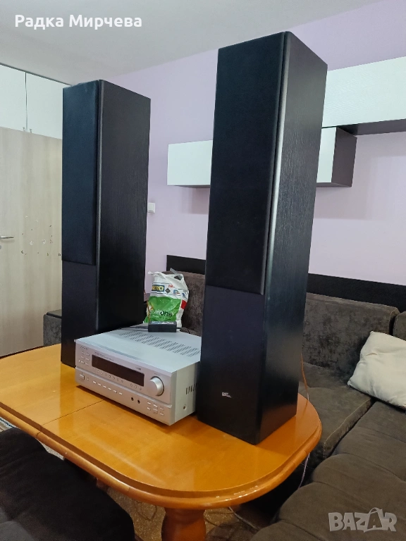 Продавам колони pip audio с усилвател, снимка 1