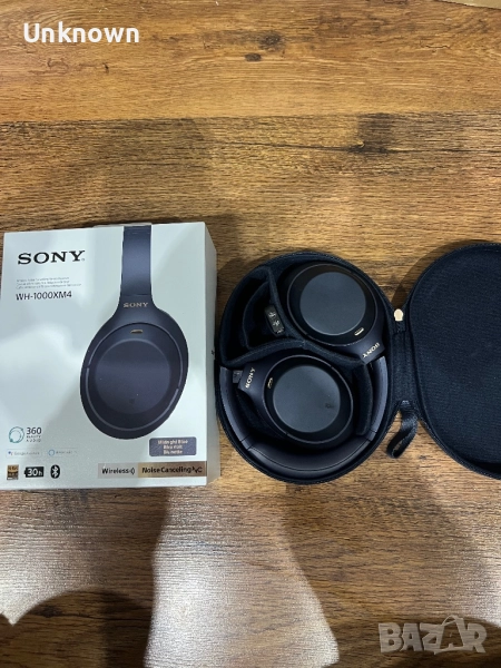 Слушалки sony WH-1000XM4, снимка 1