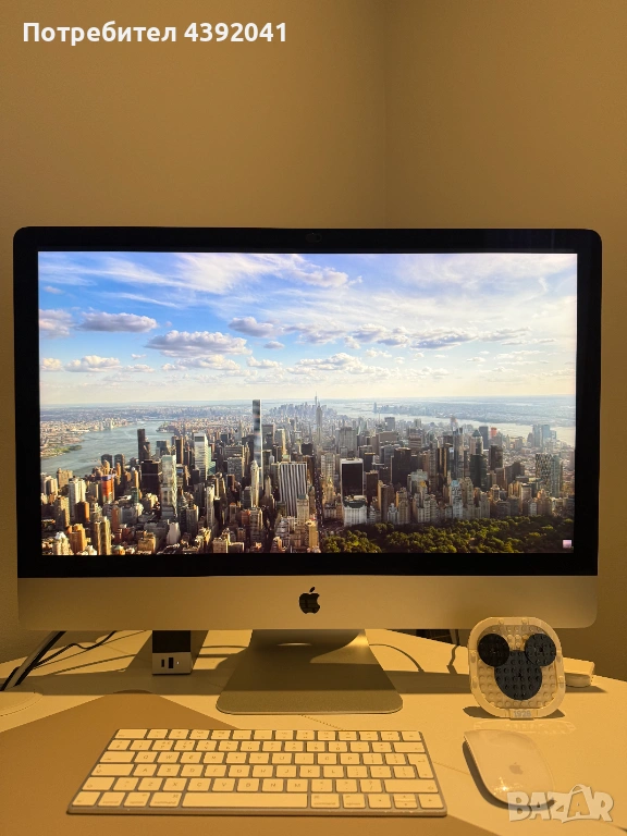 27-инчов Apple iMac с Retina 5K дисплей (2019) в безупречно състояниеGallery open Промотирай Обнови , снимка 1