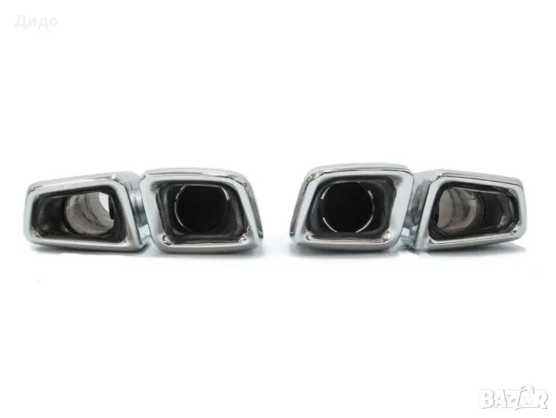 Комплект Накрайници за ауспух Mercedes AMG w221/w216/w218/w212/w211, снимка 1