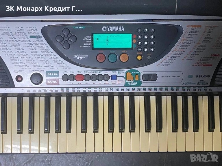 Синтезатор YAMAHA PSR 240, снимка 1