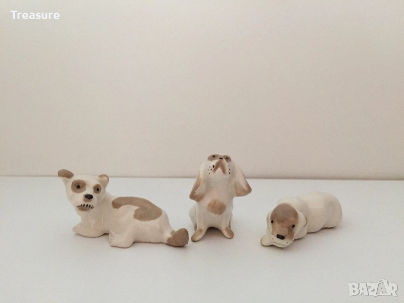 Стари фигурки ЛФЗ кучета, снимка 1