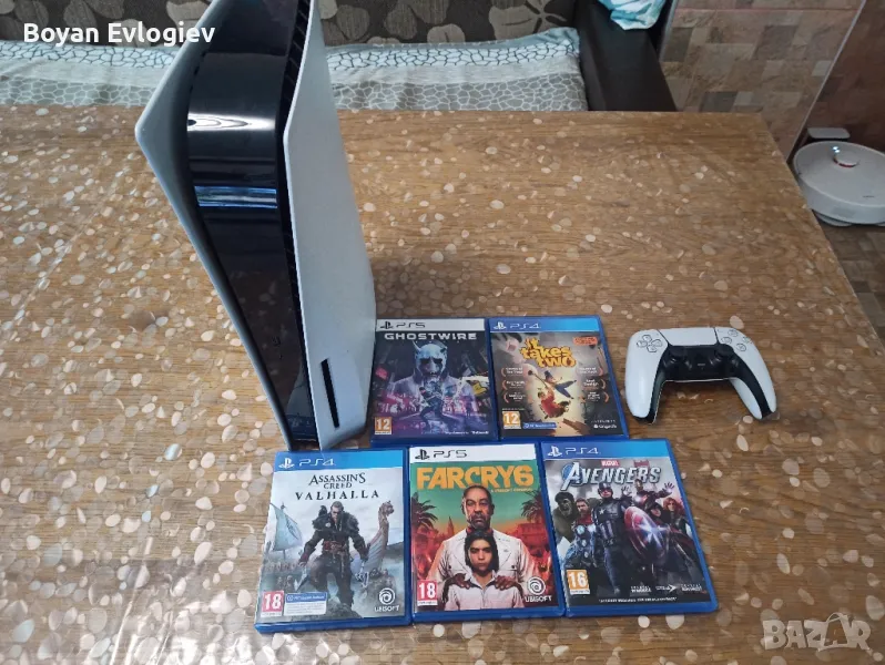 Playstation 5 с игри, снимка 1