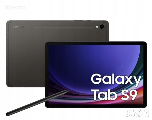 НОВ!!! Таблет Samsung Galaxy Tab S9 5G, SM-X716B 11", 128 GB, 8 GB RAM, Graphite, снимка 1