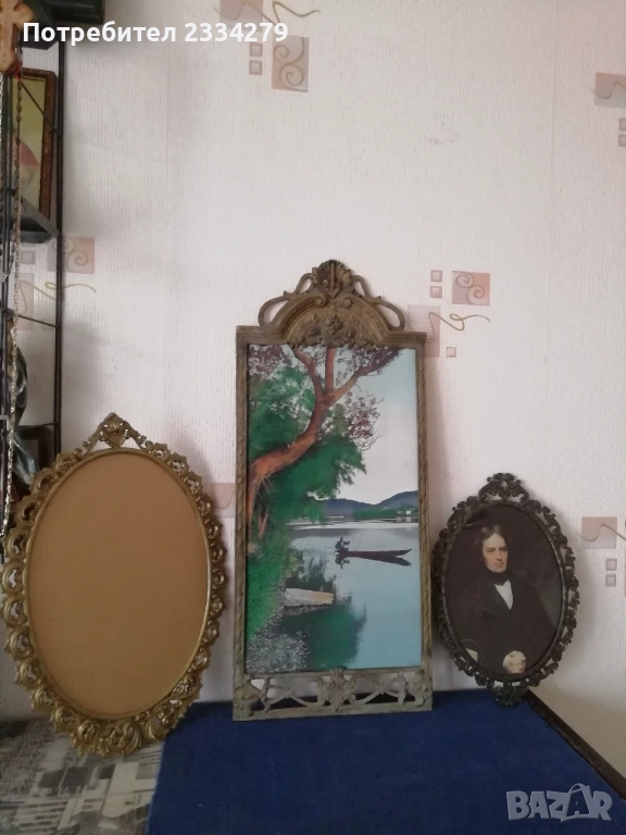 Стари рамки в бароков стил и флоренциален орнаменти. Различни изработки в различни ателиета. , снимка 1